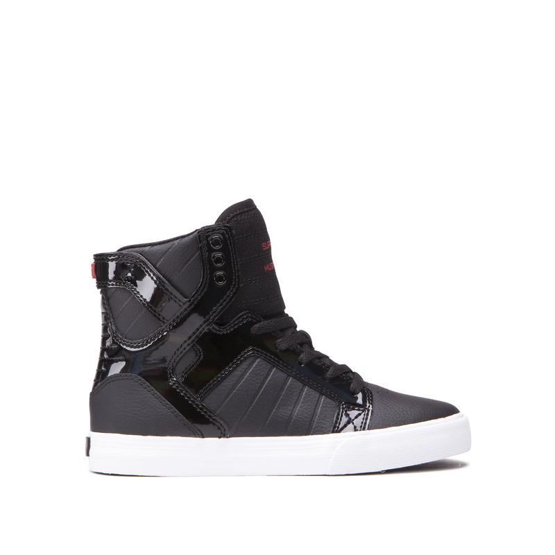 Supra SKYTOP Sneaker High Kinder Schwarz Bestellen LCGKQ7582